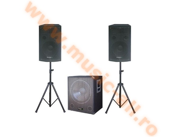 CUBE1512 KIT Subwoofer 15 inch+2 SATELITI 12inch Ibiza