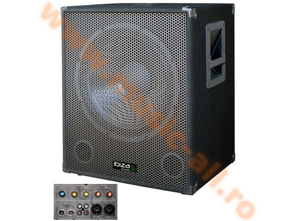 SUB15A  Ibiza Subwoofer activ 15A