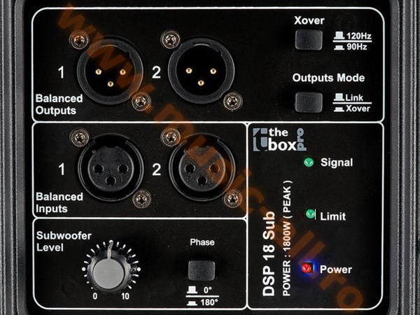 the box pro DSP 18 Sub