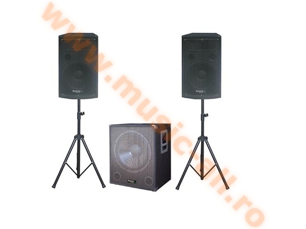 CUBE1812 KIT Subwoofer 18"+2 SATELITI de 12" Ibiza