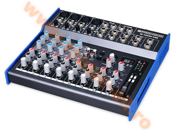 Pronomic M-1202UD USB Minimixer mit Effekt