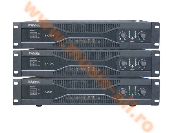 SA1000 - AMPLIFICATOR 2X500W MAX POWER