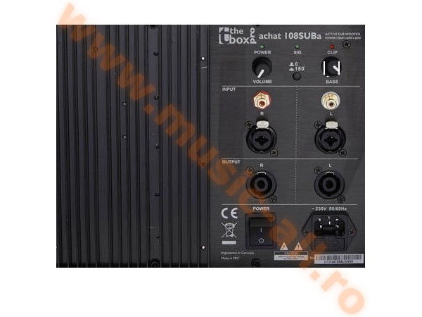 the box pro Achat 108 Sub A