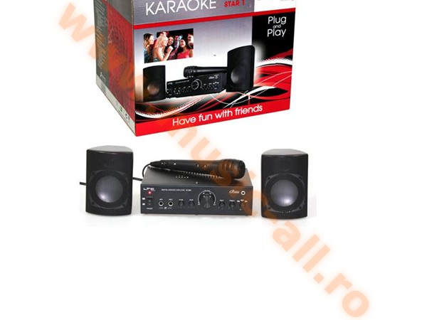 KARAOKE-STAR1   SET KARAOKE 2X20W