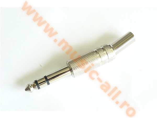 Mufa jack 6.3 metal stereo