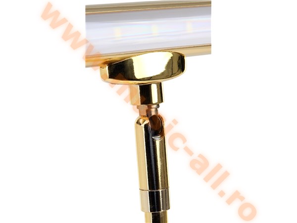 Showlite LED Piano Light Gold glossy
