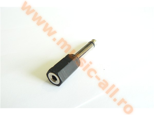 Adaptor jack 6.3 tata- jack 3.5 mama