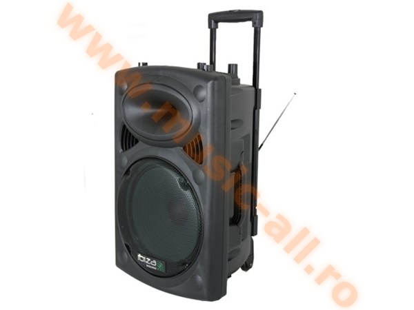 PORT15VHF-BT BOXA PORTABILA 15 inch/38CM 800W 12/230V USB/MP3