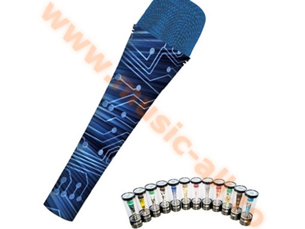 MIC009 - MICROFON FASHION BLUEPCB