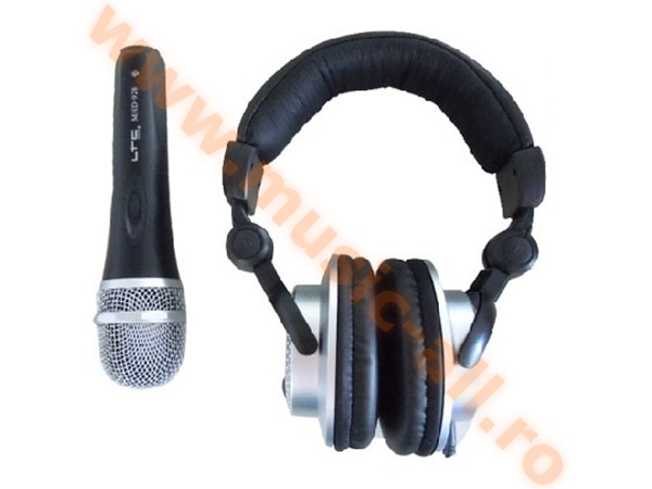 MHD928 - SET DJ MICROFON SI CASTI