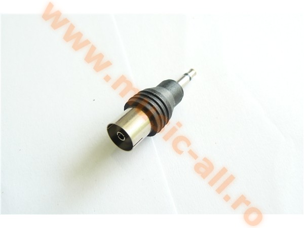 Adaptor jack 3.5 tata- antena tv mama