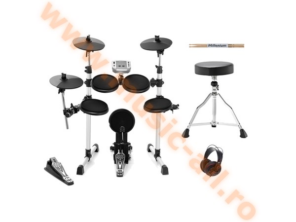 Millenium MPS-150 E-Drum Set Bundle