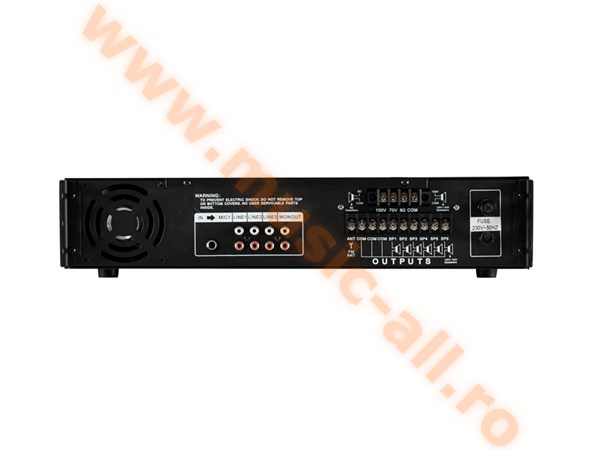 SD-6120B amplificator linie 100v 120W BT 6 zone