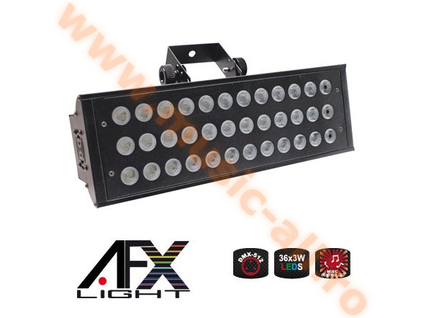 STROBELED-PRO STROBOSCOP PROFESIONAL LED-URI 36X3W AFX