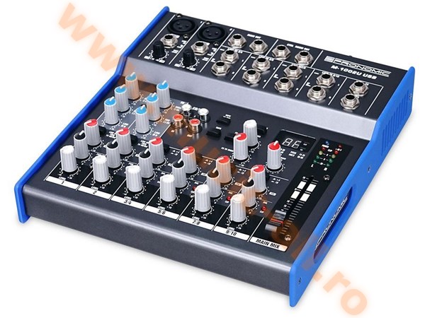 Pronomic M-1002U USB Minimixer mit Effekt