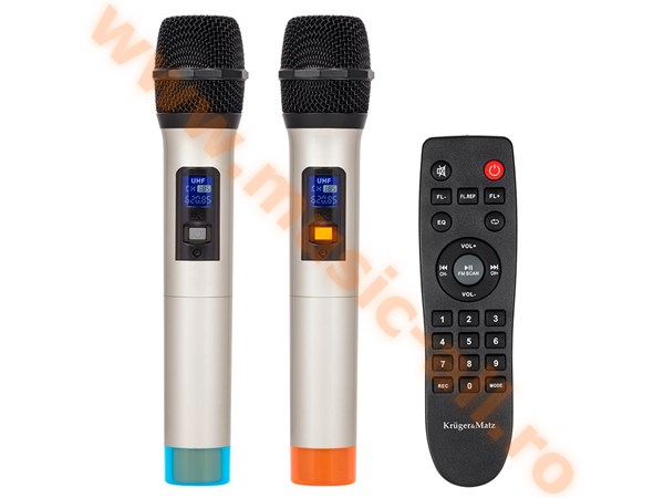 KM1710 -  BOXA ACTIVA PORTABILA UHF 10 INCH K&M