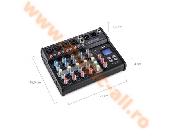 Mixer Pronomic B-603, Bluetooth, Usb