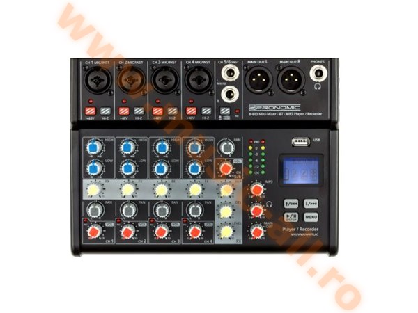 Mixer Pronomic B-603, Bluetooth, Usb