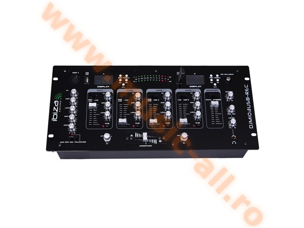 DJM103USB-REC-MIXER 5 CANALE CU USB + REC