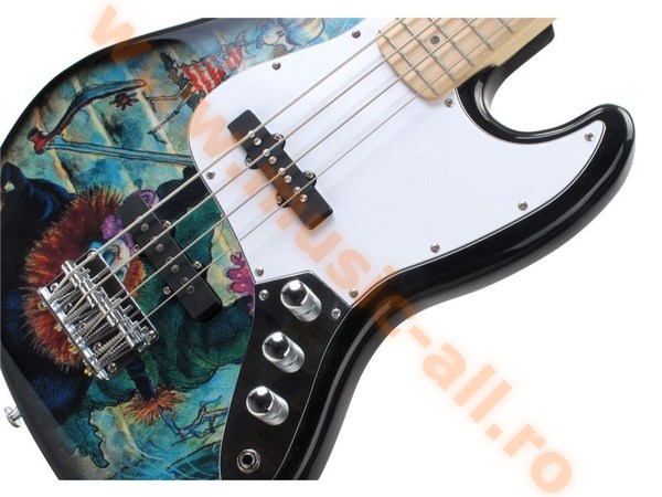 Rocktile Pro JB-30BGF E-Bass Graffiti