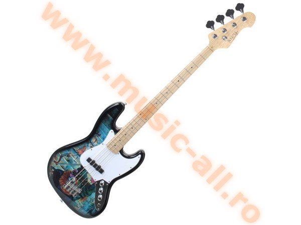 Rocktile Pro JB-30BGF E-Bass Graffiti