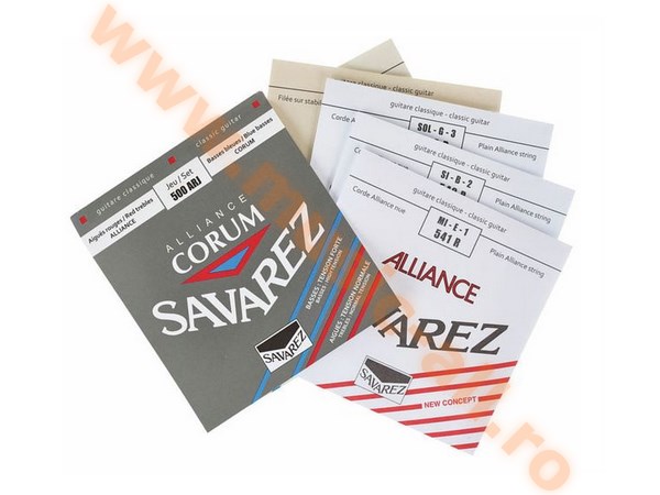 Set Corzi din Carbon, Savarez , Chitara Clasica