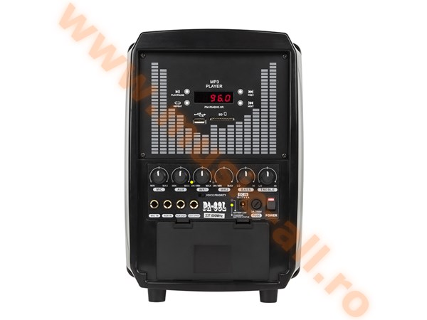 MIK0137  KIT PA BOXA ACTIVA MP3 PLAYER CU MICROFON