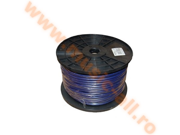 KAB0605C-CABLU MICROFON STEREO ALBASTRU 6MM