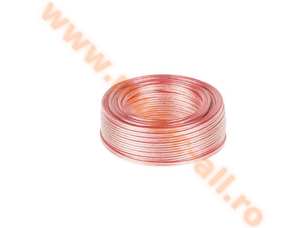 KAB0416-CABLU DIFUZOR CCA 2X1.50MM TRANSPARENT 25M