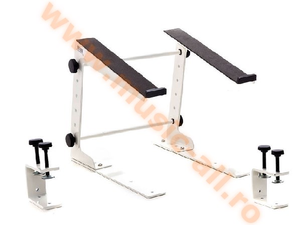 Millenium Laptopstand Clamp White