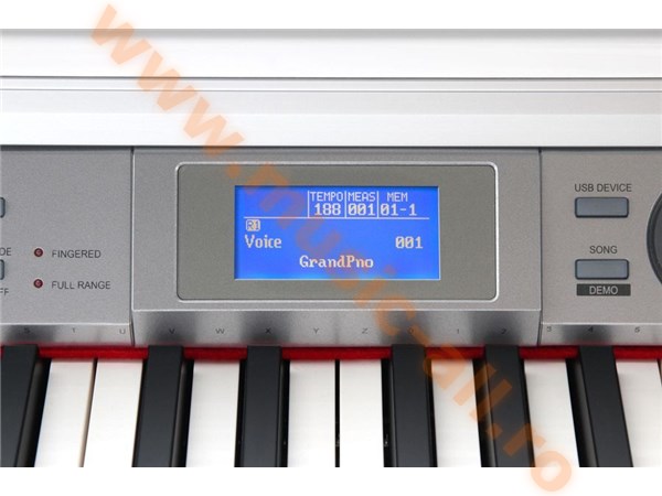 Classic Cantabile DP-A 410 RH digital piano, glossy white