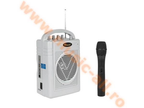 MIK0131 KIT WIRELESS PORTABIL (MICROFON + BOXA AMPLIF