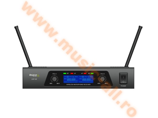 UHF20 - SET 2 MICROFOANE WIRELESS 863.9 & 864.90MHZ