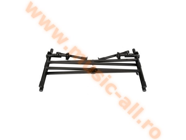 Classic Cantabile 2 Layer Double-X Keyboard Stand