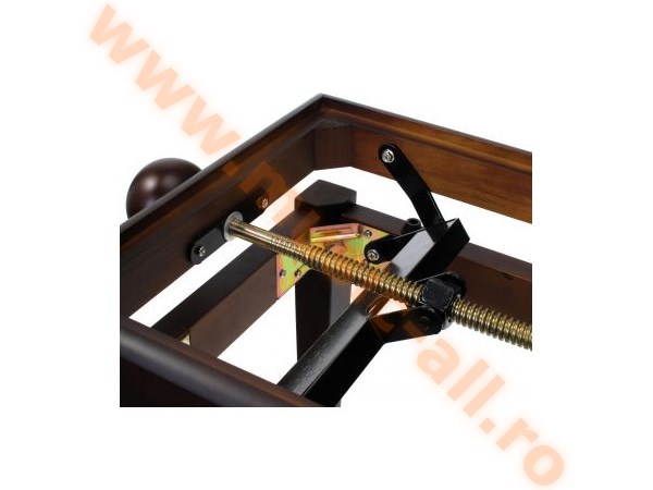 Classic Cantabile Piano Bench Rosewood Mat