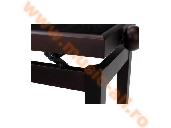 Classic Cantabile Piano Bench Rosewood Mat