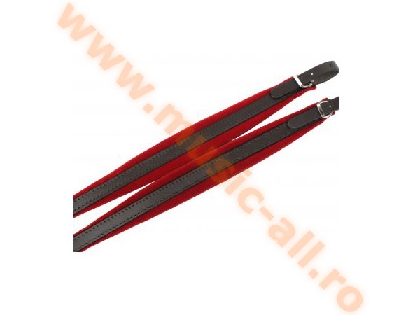 Alpenklang Accordion Straps Standard Red/Brown For 48 Bass Accordions
