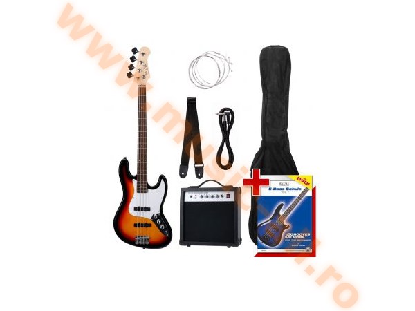 Rocktile Groover's Pack JB E-Bass SET Sunburst