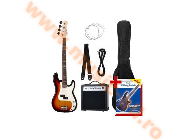 Rocktile Groover's Pack PB E-Bass SET Sunburst