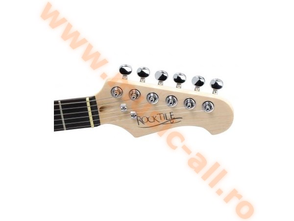 Rocktile Pro ST60-BK Electric Guitar All Black