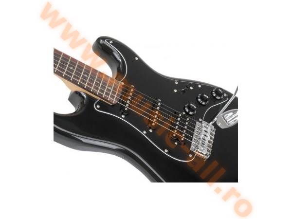 Rocktile Pro ST60-BK Electric Guitar All Black