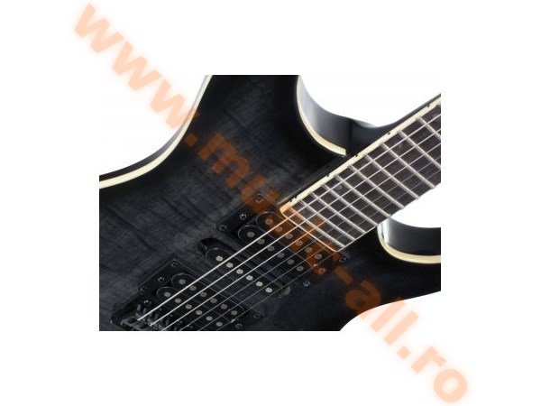 Rocktile Pro J150-TB Electric Guitar Transparent Black