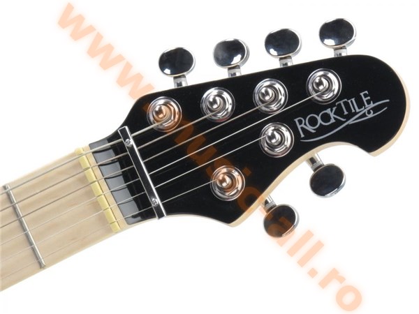 Rocktile Pro MM150-TR Electric Guitar Transparent Red