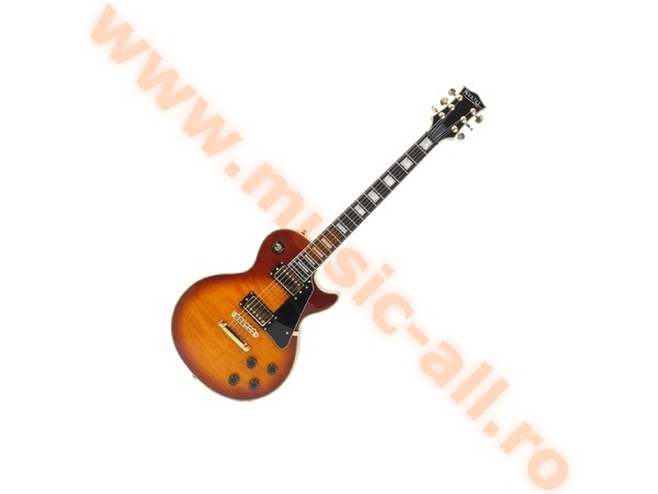 Rocktile Pro L-200OHB Electric Guitar Orange Honey Burst