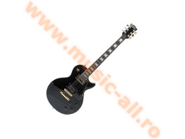Rocktile Pro L-200BK Electric Guitar Black Deluxe