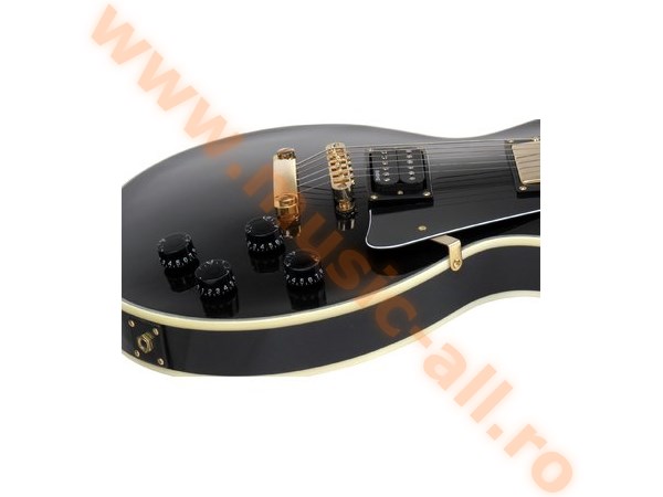 Rocktile Pro L-200BK Electric Guitar Black Deluxe