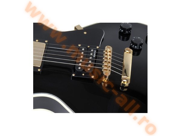 Rocktile Pro L-200BK Electric Guitar Black Deluxe