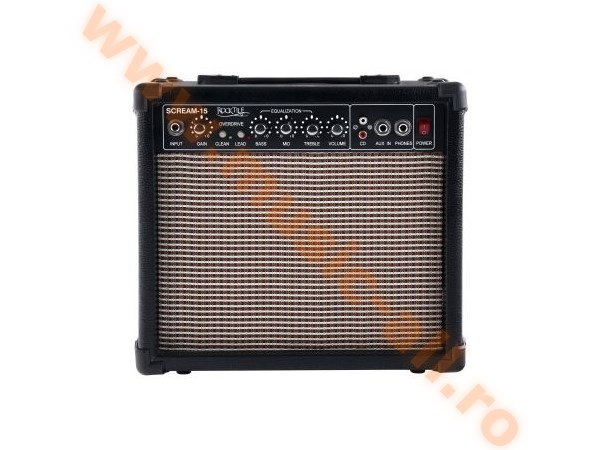 Rocktile Scream 15 Mini Guitar Amplifier Combo Amp