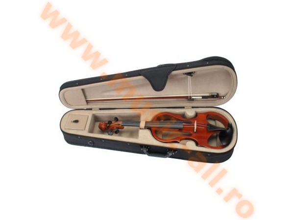 Classic Cantabile EV-81 E-Violin Complete Set with Headphones
