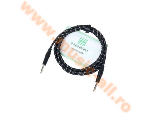 Pronomic Stage INST-3T Instrument Jack Textile 3 m